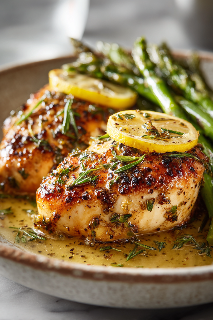 Pan-Seared Chicken Breast with Lemon