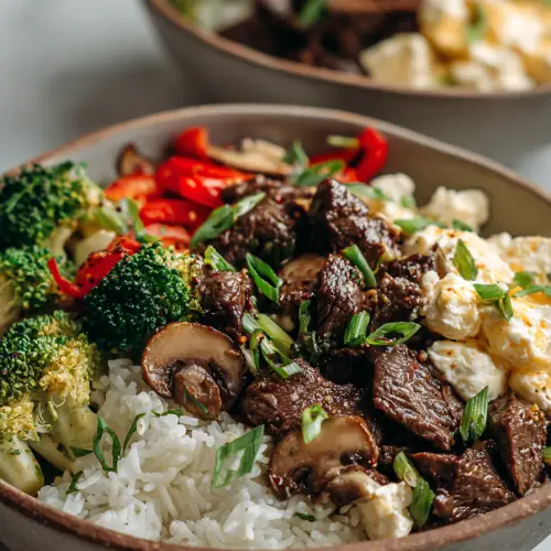 Philly Cheesesteak Bowls