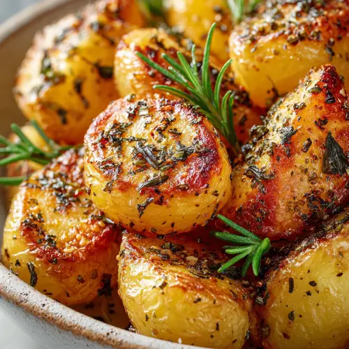 Roasted Italian Garlic Potatoes