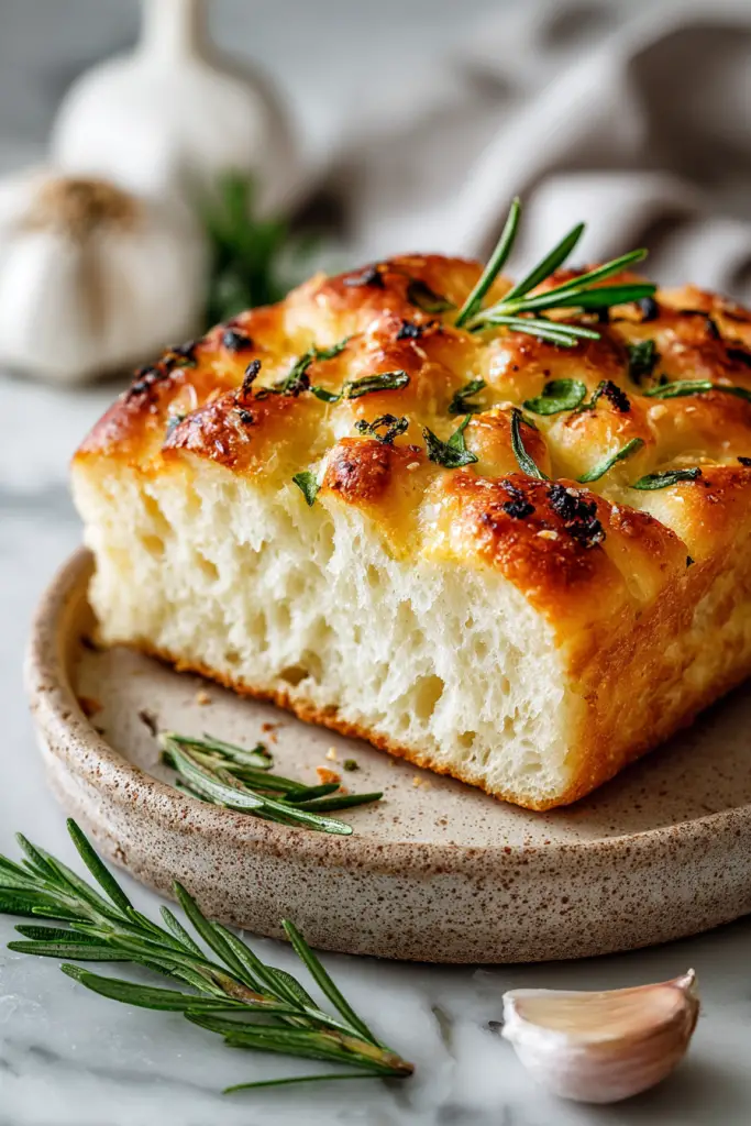 Rosemary and Garlic Focaccia Bread