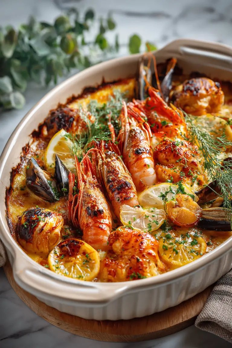 Seafood Fisherman's Baked Delight
