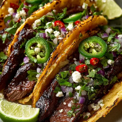 Skirt Steak Tacos Recipe