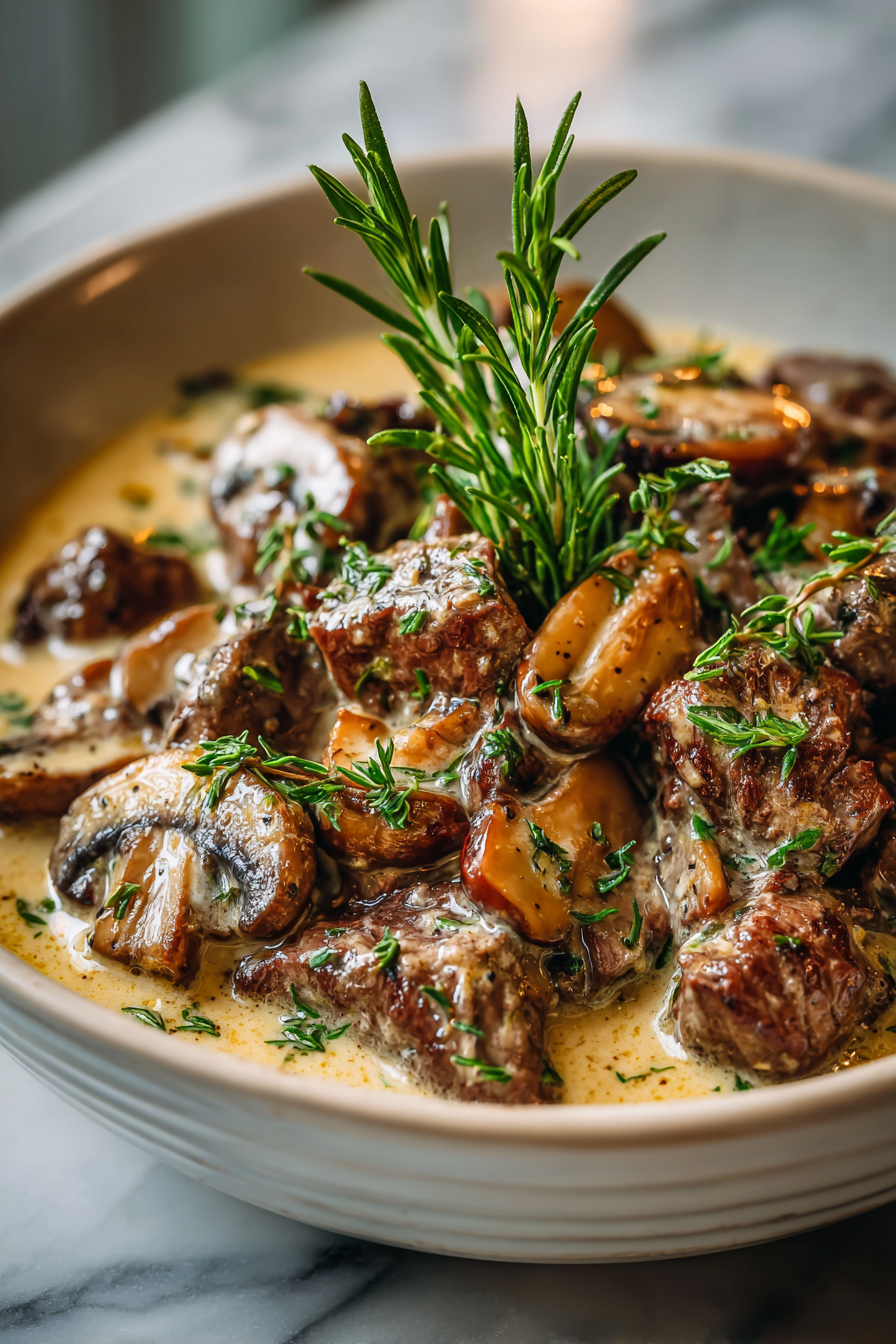 Slow Cooker Beef Stroganoff Recipe