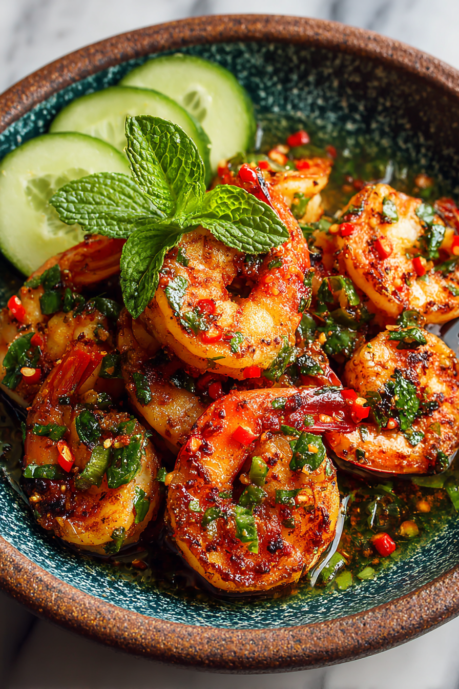 Spicy Thai Chili Lime Shrimp